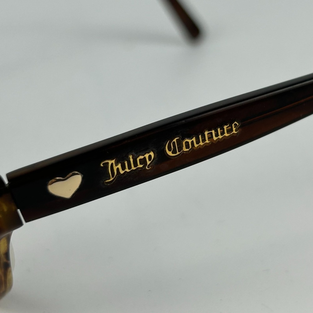 Juicy Couture JU 1010ES2 Women's Eyeglasses Frame Brown Plastic Full Rim 135‎ mm - Picture 4 of 10